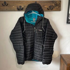 Rab jacket with hood